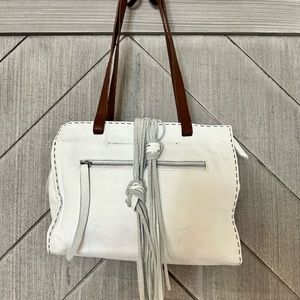 Carla Mancini Monterey White Handbag